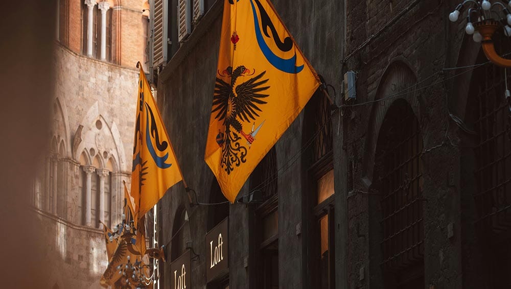 Palio di Siena contrada dell'Acquila