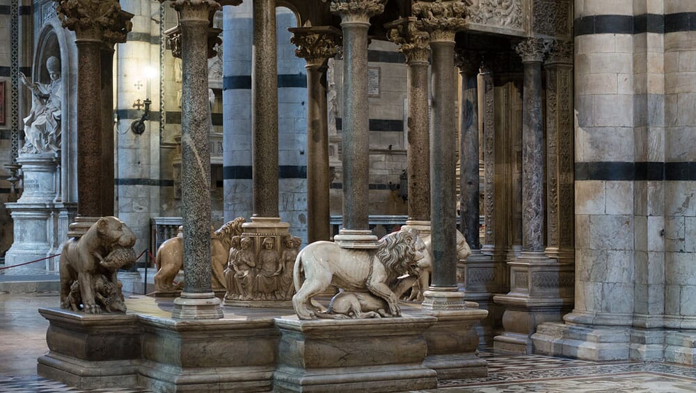 Pulpit Cathedral of Siena Nicola Pisano